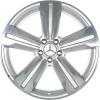 Mercedes Kiyali [221-20] Titanium Silver Wheel Img 1