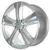 Mercedes Kiyali [221-20] Titanium Silver Wheel Img 2