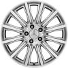 Mercedes Maedis [221-18] Titanium Silver with High Sheen Wheel Img 1