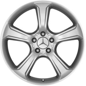 19" Mercedes Hymara [221-19] Sterling Silver alloy wheel