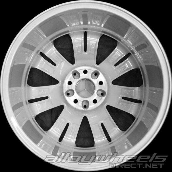Mercedes 5 Spoke [164-18] Titanium Silver Alloy Wheel Product Image #2