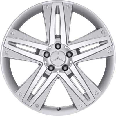 Mercedes Merem [164-20] Titanium Silver Alloy Wheel Product Image #1