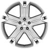 Mercedes Recheo [164-20] Standard Silver with High Sheen Wheel Img 1