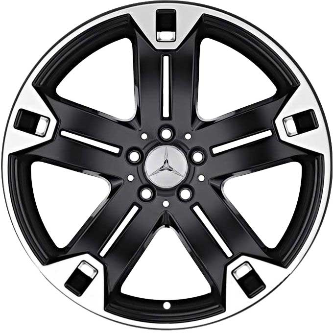 Mercedes Recheo [164-20] Gloss Black with High Sheen Alloy Wheel Product Image #1