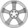 Mercedes 5 Spoke [215-19] Titanium Silver Wheel Img 2