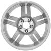 Mercedes 5 Double Spoke [169-17] Palladium Silver with High Sheen Wheel Img 2