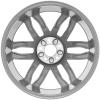 Mercedes 6 Spoke [230-19] Himalaya Grey with High Sheen Wheel Img 2