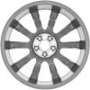 Mercedes 10 Spoke [164-20] Standard Silver with High Sheen Wheel Img 2