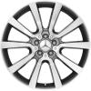 Mercedes 10 Spoke [164-20] Standard Silver with High Sheen Wheel Img 1