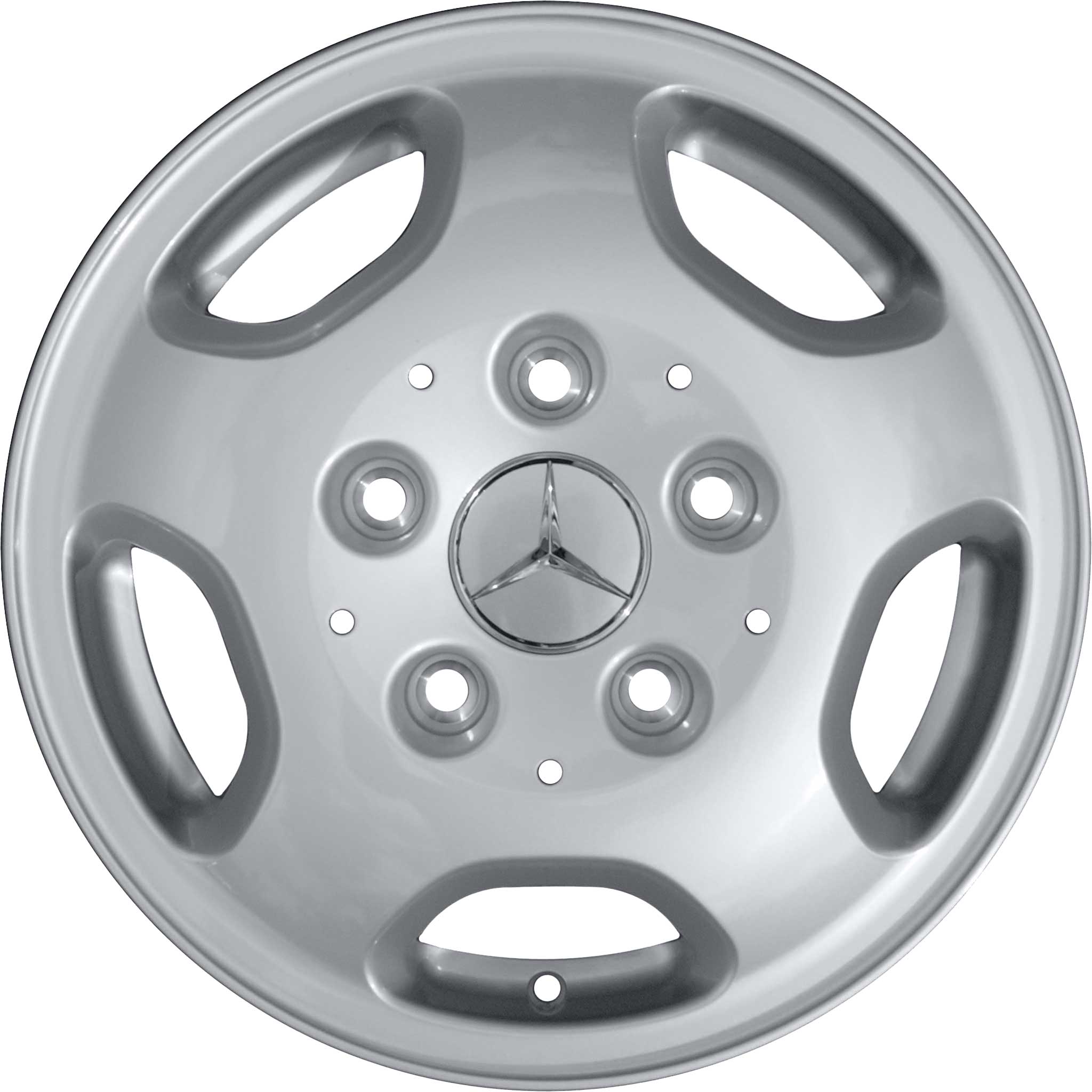 Mercedes 5 Spoke [903-15] Standard Silver Alloy Wheel Product Image #1