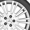 Mercedes 10 Twin Spoke [639-18] Himalaya Grey Wheel Img 2