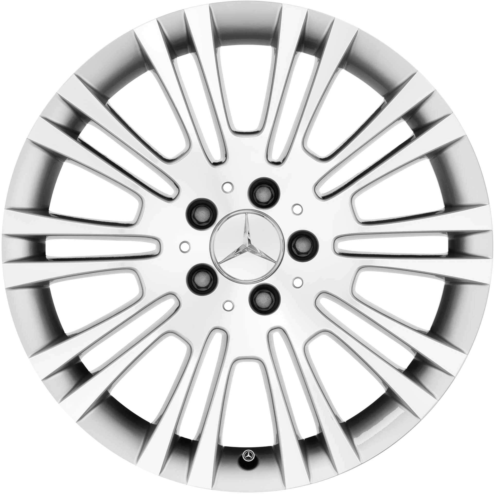 Mercedes 10 Twin Spoke [639-18] Himalaya Grey Alloy Wheel Product Image #1