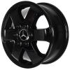 Mercedes 6 Spoke [906-16] Black Wheel Img 2