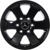 Mercedes 6 Spoke [906-16] Black Wheel Img 1