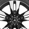 Mercedes 5 Twin Spoke [639-19] Gloss Black with High Sheen Wheel Img 3