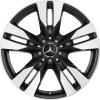 Mercedes 5 Twin Spoke [639-19] Gloss Black with High Sheen Wheel Img 1
