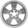 Mercedes 5 Spoke [639-17] Sterling Silver Wheel Img 2