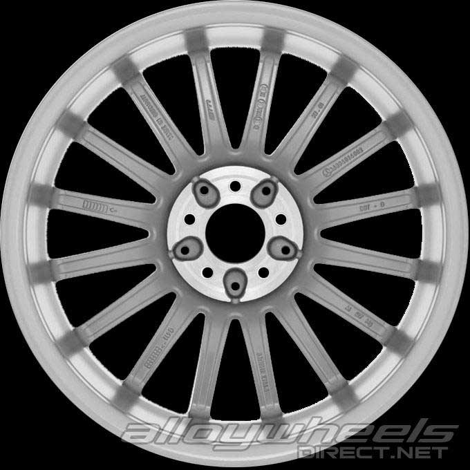 Mercedes Multispoke [639-19] Himalaya Grey with High Sheen Alloy Wheel Product Image #2