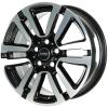 Mini 497 Seven Spoke Black with Bright Turned Wheel Img 2