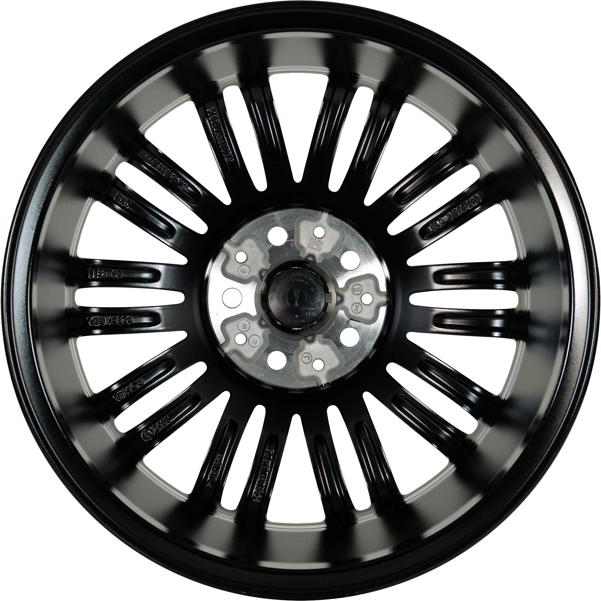 Mini 500 Tentacle Spoke Jet Black Alloy Wheel Product Image #3