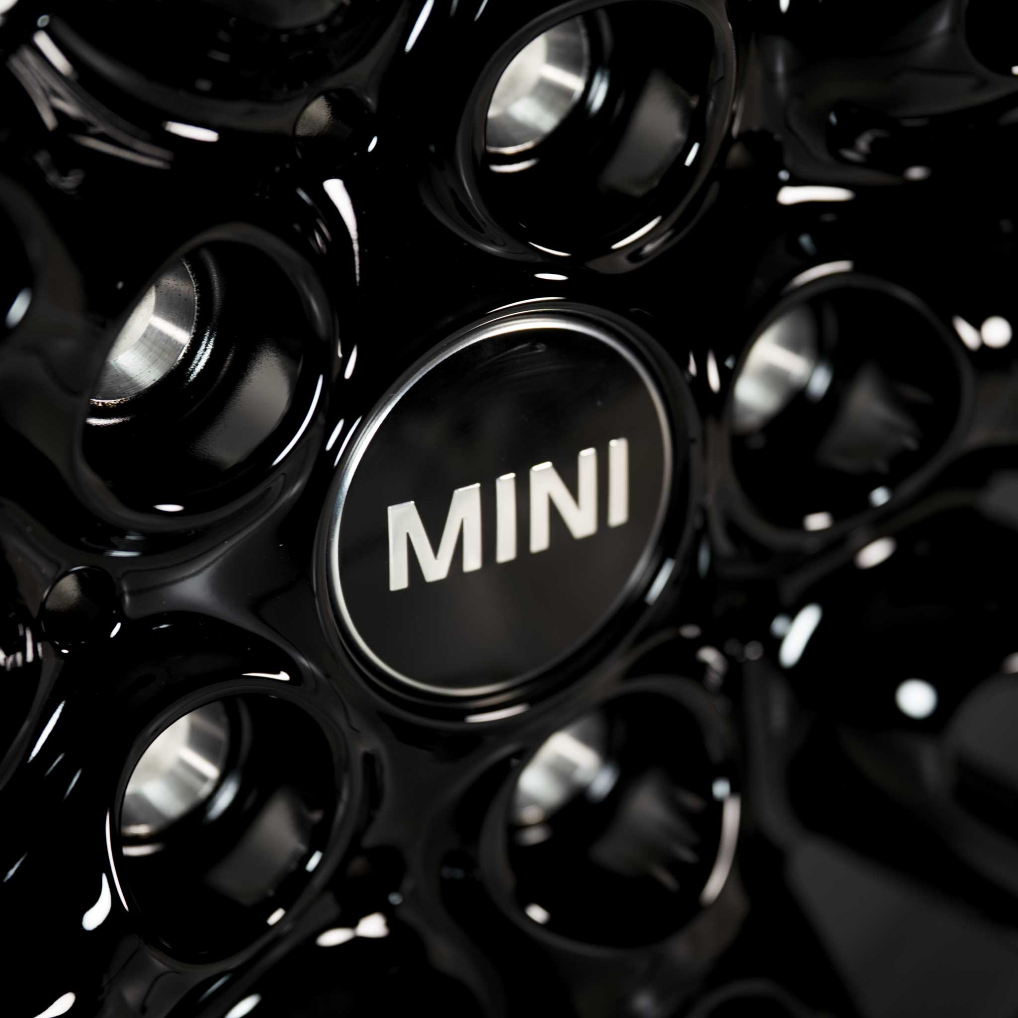 Mini 500 Tentacle Spoke Jet Black Alloy Wheel Product Image #4