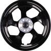 Mini 958 Slide Spoke Jet Black with Bright Turned Wheel Img 3