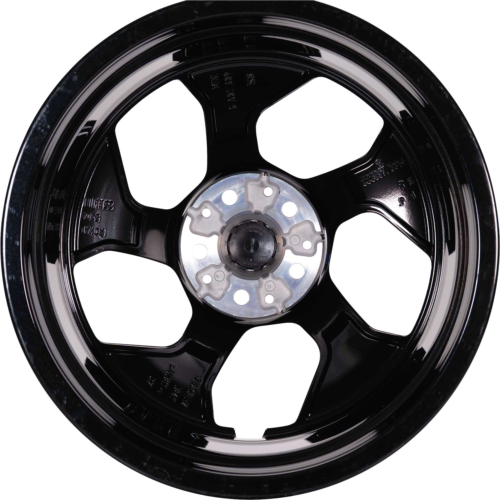 Mini 958 Slide Spoke Jet Black with Bright Turned Alloy Wheel Product Image #3