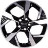 Mini 958 Slide Spoke Jet Black with Bright Turned Wheel Img 1