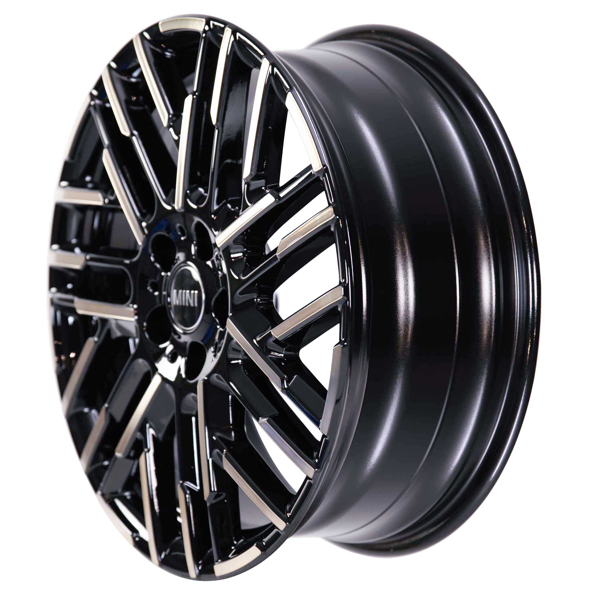 Mini 959 Night Flash Spoke Jet Black with Bright Turned Alloy Wheel Product Image #2