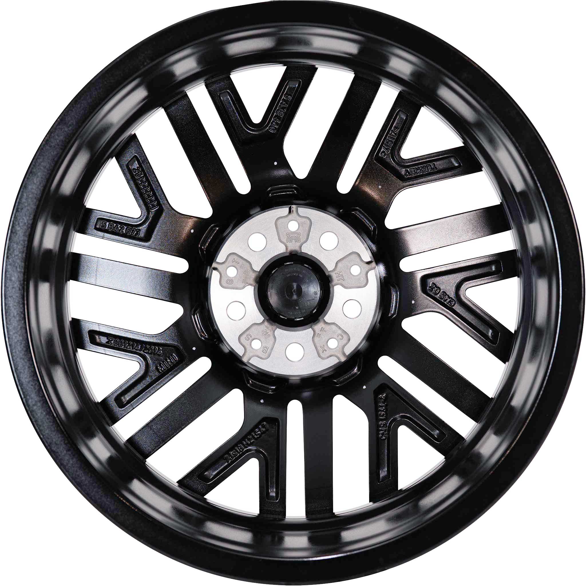 Mini 959 Night Flash Spoke Jet Black with Bright Turned Alloy Wheel Product Image #3