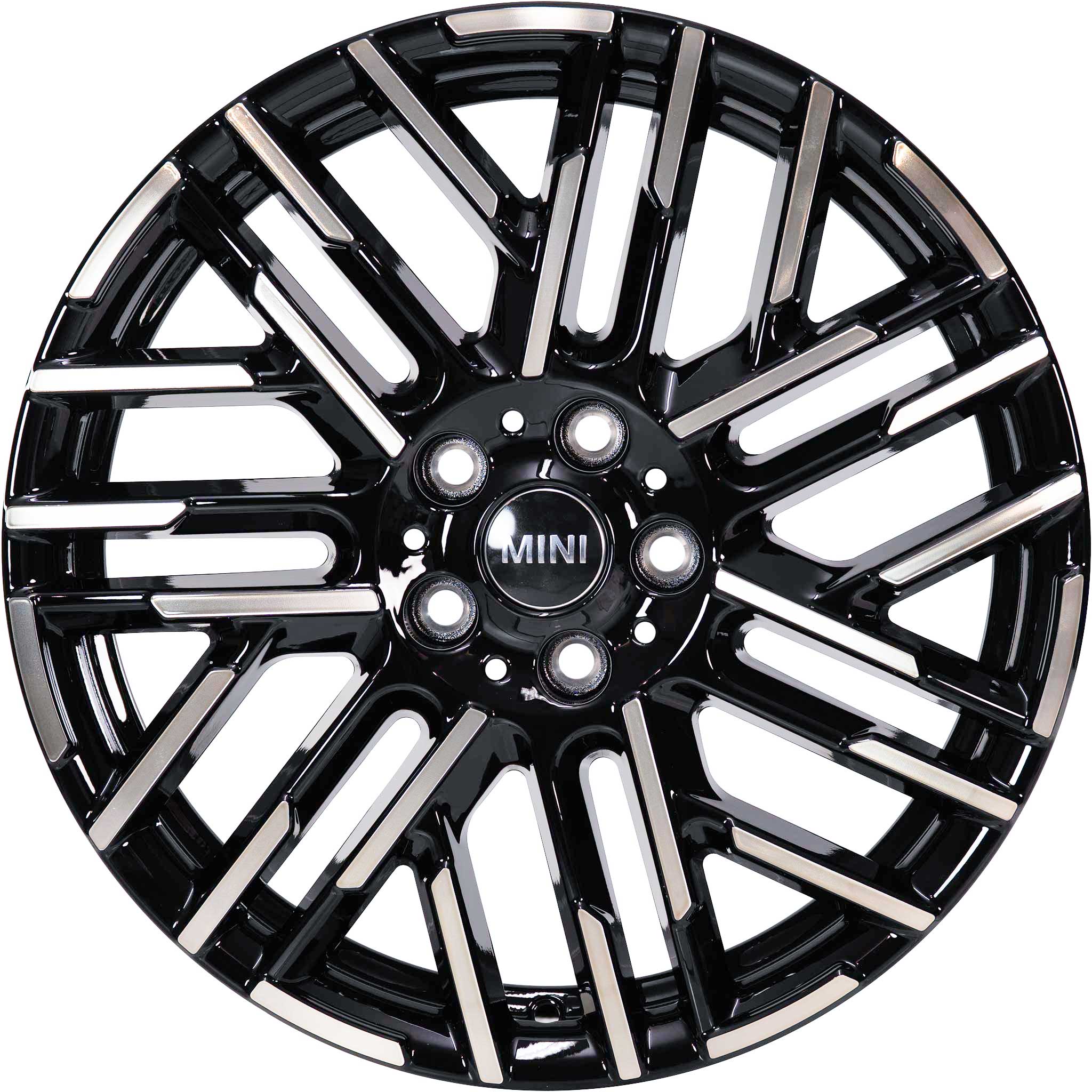 Mini 959 Night Flash Spoke Jet Black with Bright Turned Alloy Wheel Product Image #1