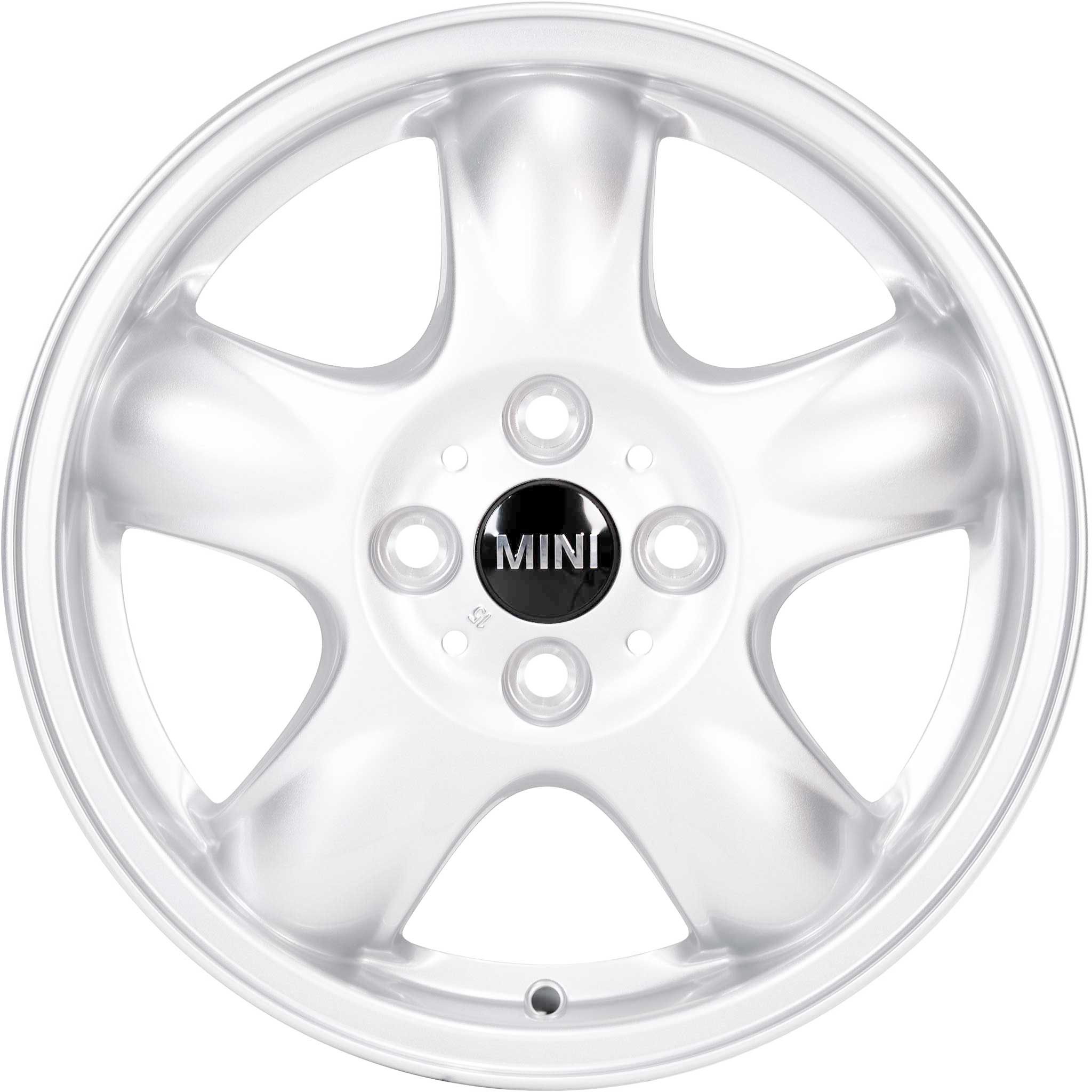 Mini R100 Spooler Spoke Silver Alloy Wheel Product Image #1