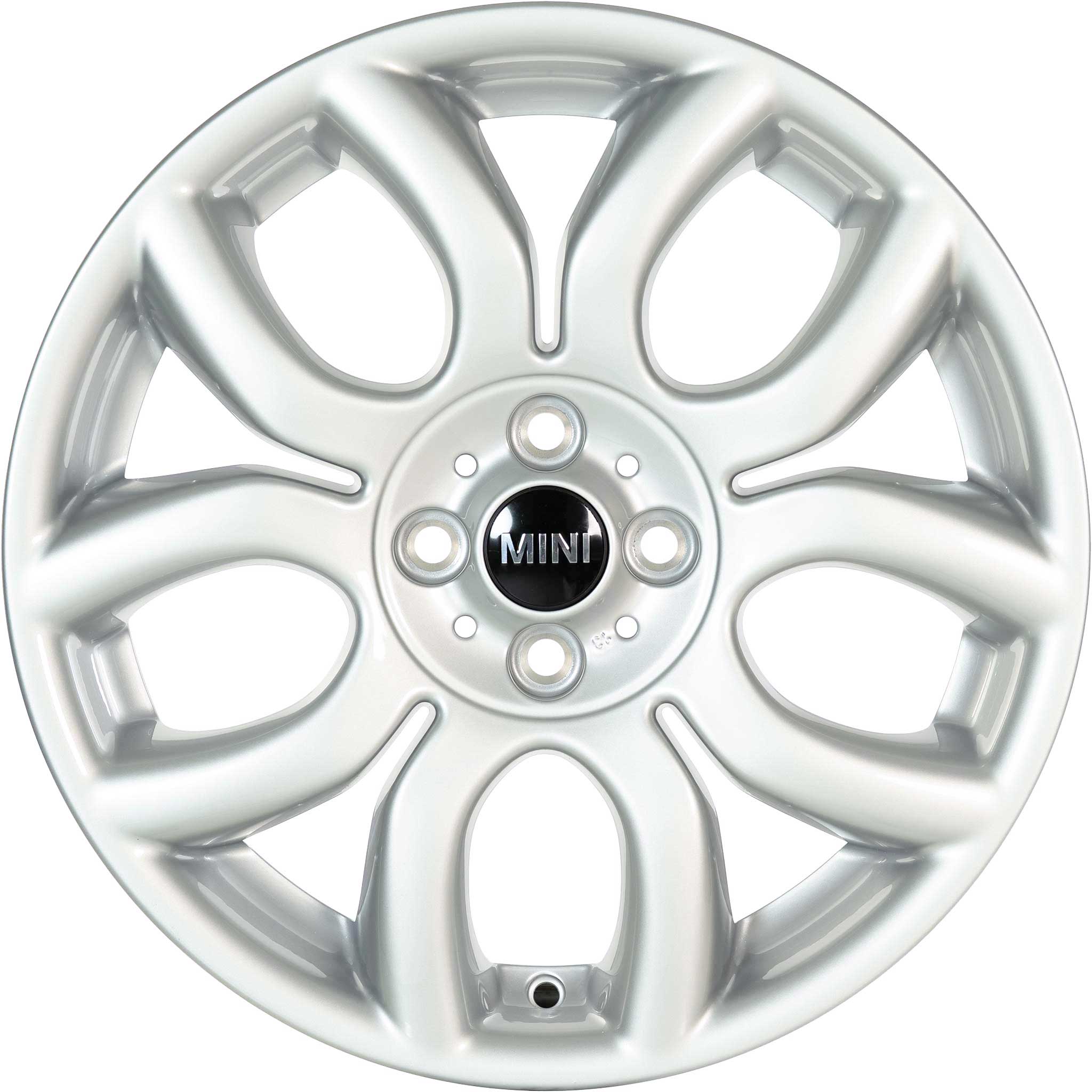 Mini R97 Flame Spoke Silver Alloy Wheel Product Image #1