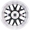 Mini R90 Cross Spoke 2pc Polished Black Wheel Img 3