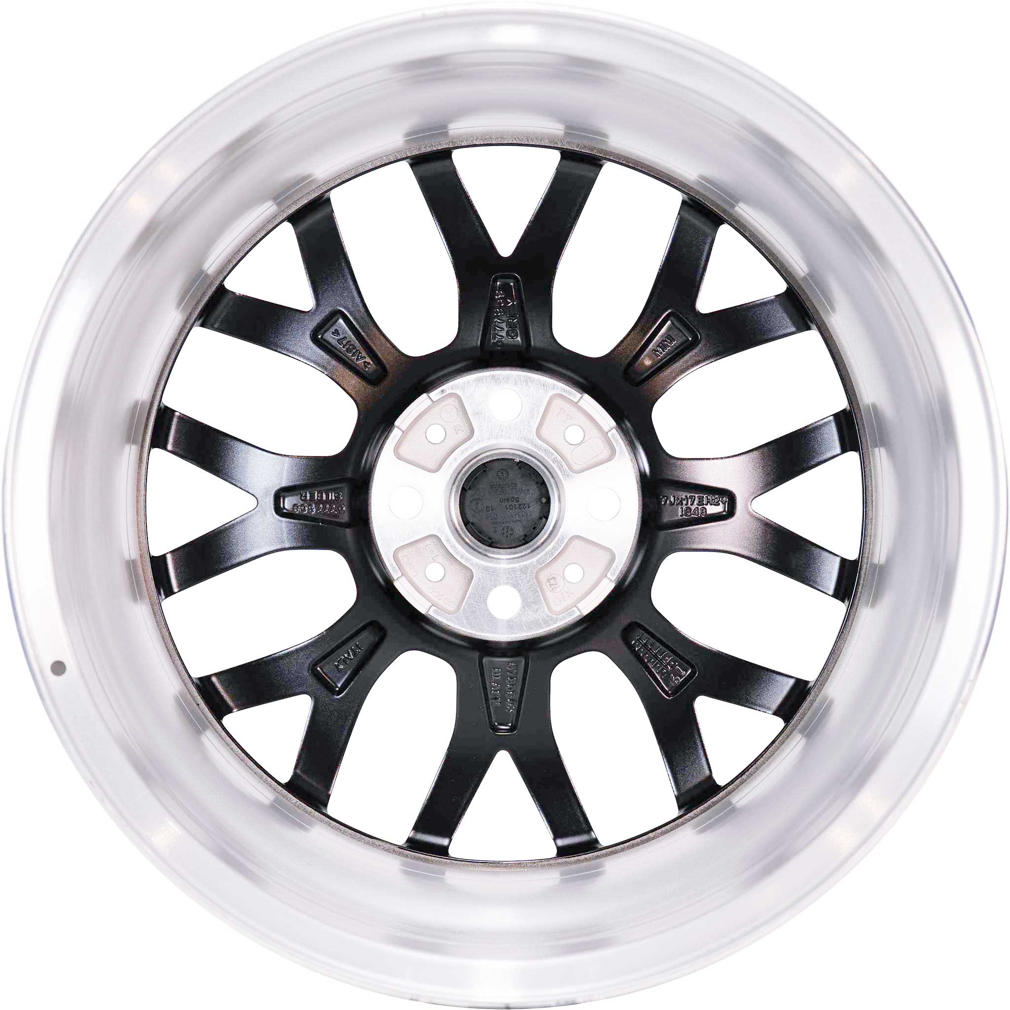 Mini R90 Cross Spoke 2pc Polished Black Alloy Wheel Product Image #3