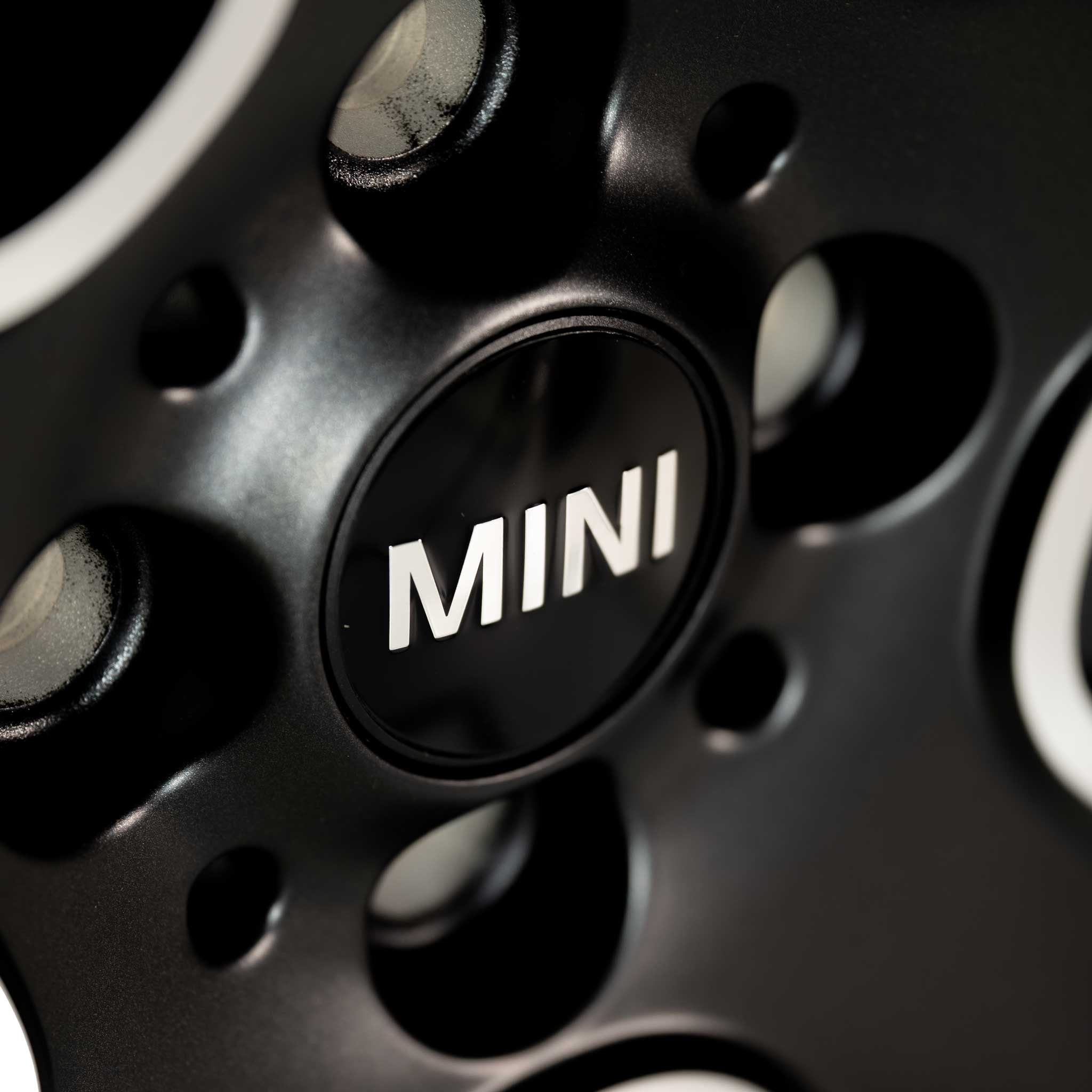 Mini R111 Star Bullet Matt Black Alloy Wheel Product Image #4