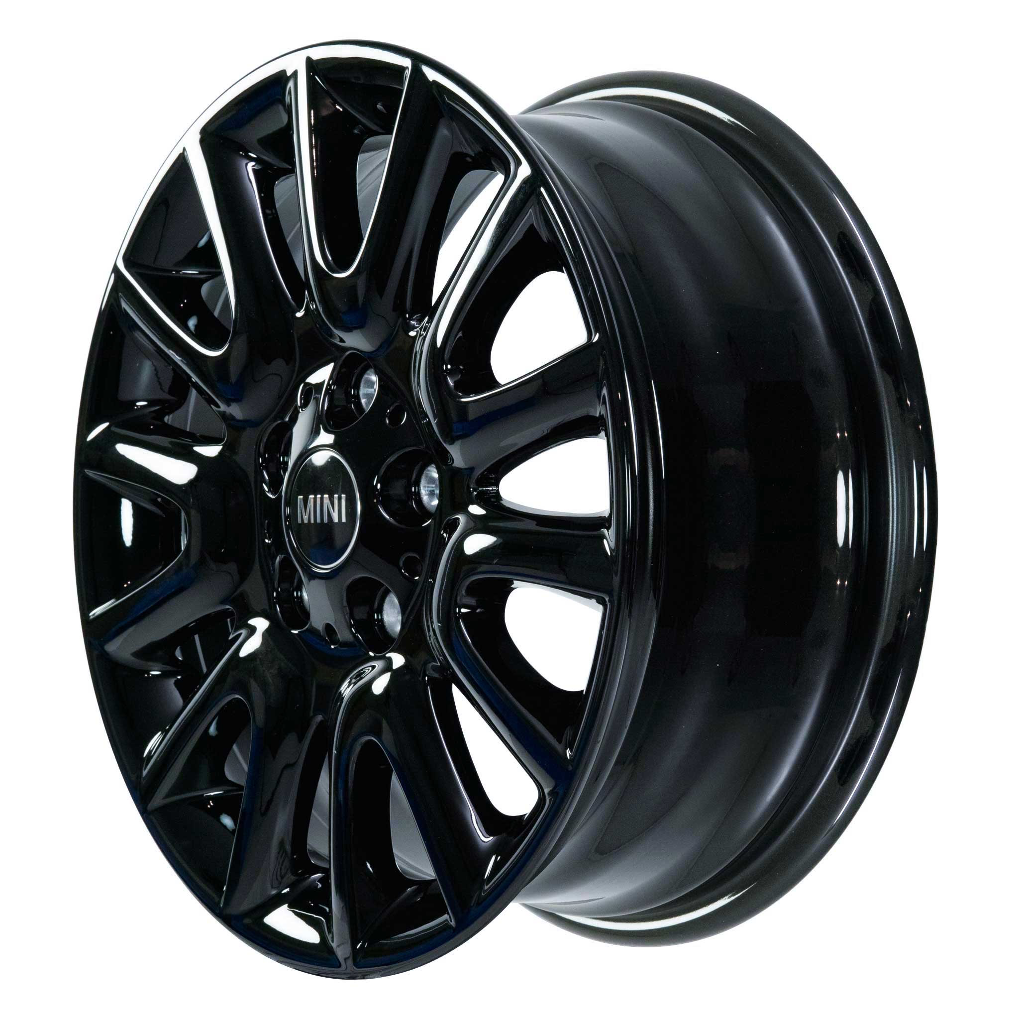 Mini 495 Victory Spoke Polished Black Alloy Wheel Product Image #2