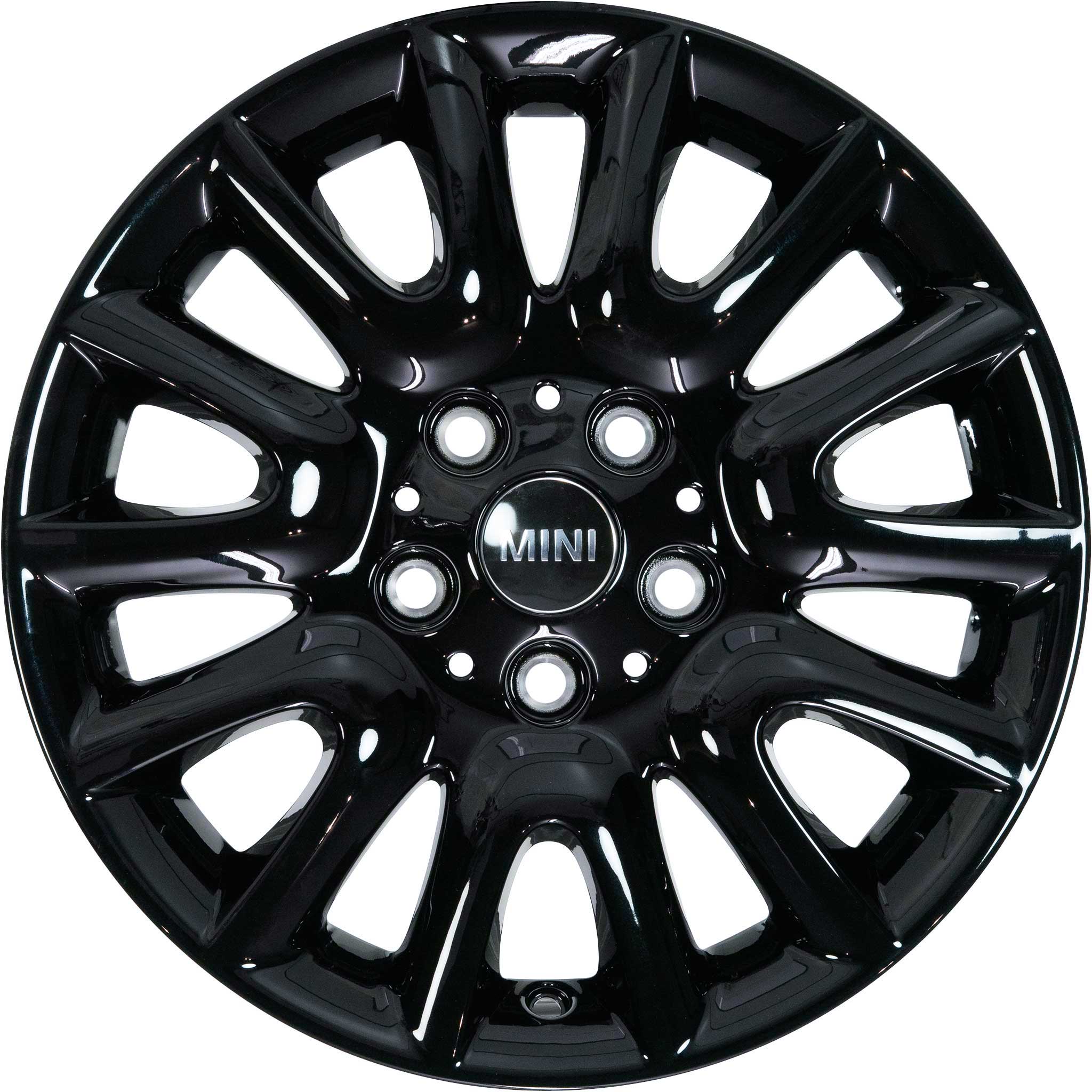 Mini 495 Victory Spoke Polished Black Alloy Wheel Product Image #1