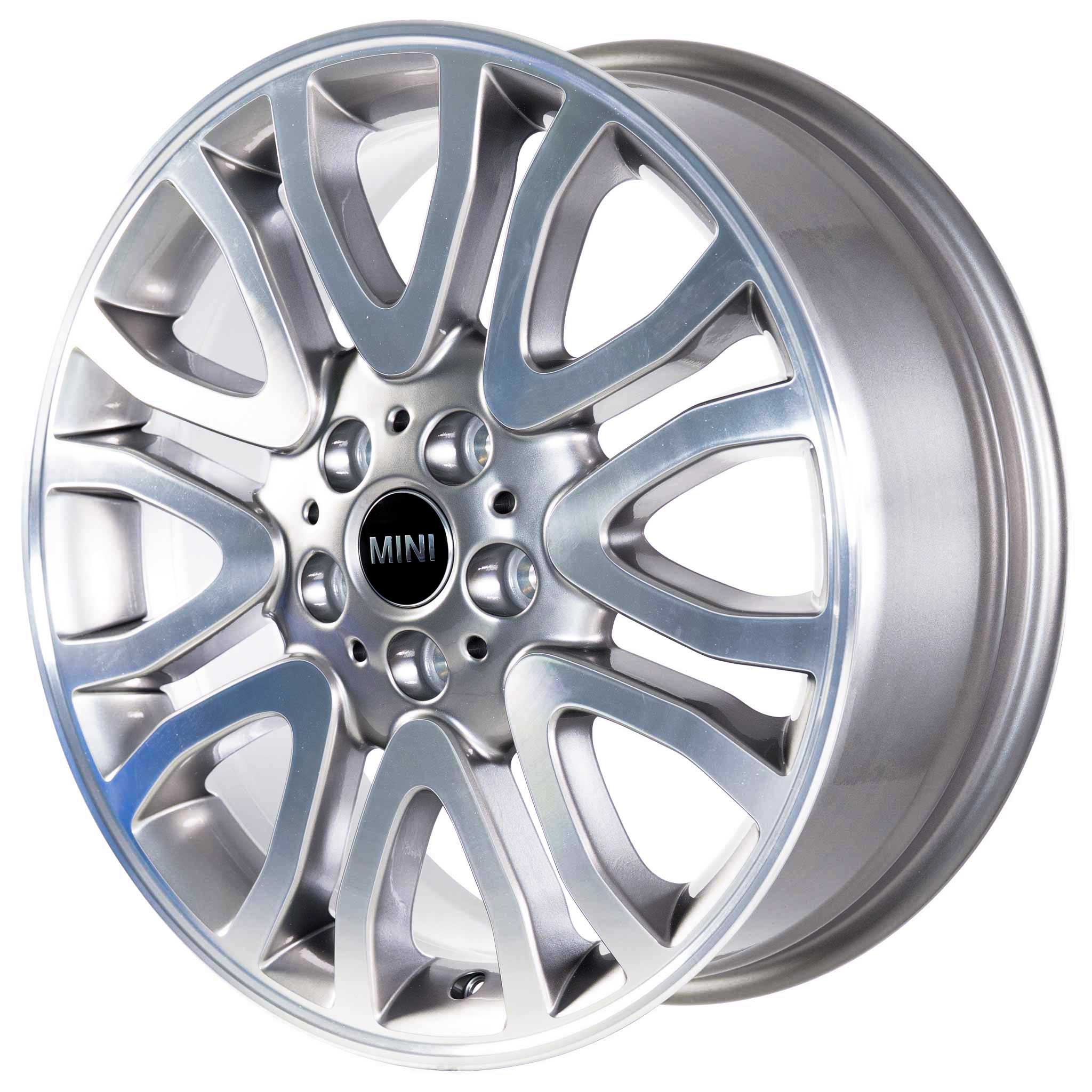 Mini 504 Vanity Spoke Silver Alloy Wheel Product Image #2
