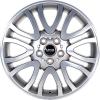 Mini 504 Vanity Spoke Silver Wheel Img 1