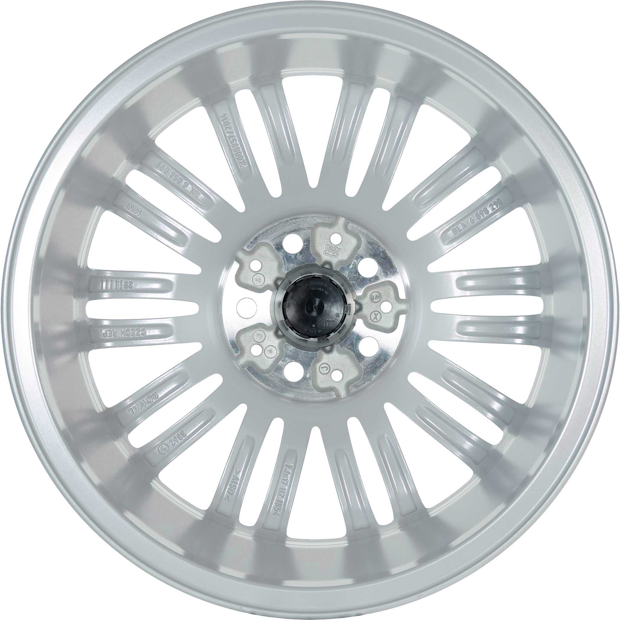 Mini 500 Tentacle Spoke Silver Alloy Wheel Product Image #3