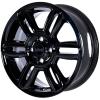 Mini R119 6-Star Twin Spoke Polished Black Wheel Img 2