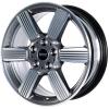 Mini 525 60 Years Spoke Spectre Grey with Burnished Rim Edge Wheel Img 2