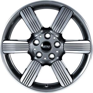 Grey Mini 525 60 Years Spoke alloy wheel