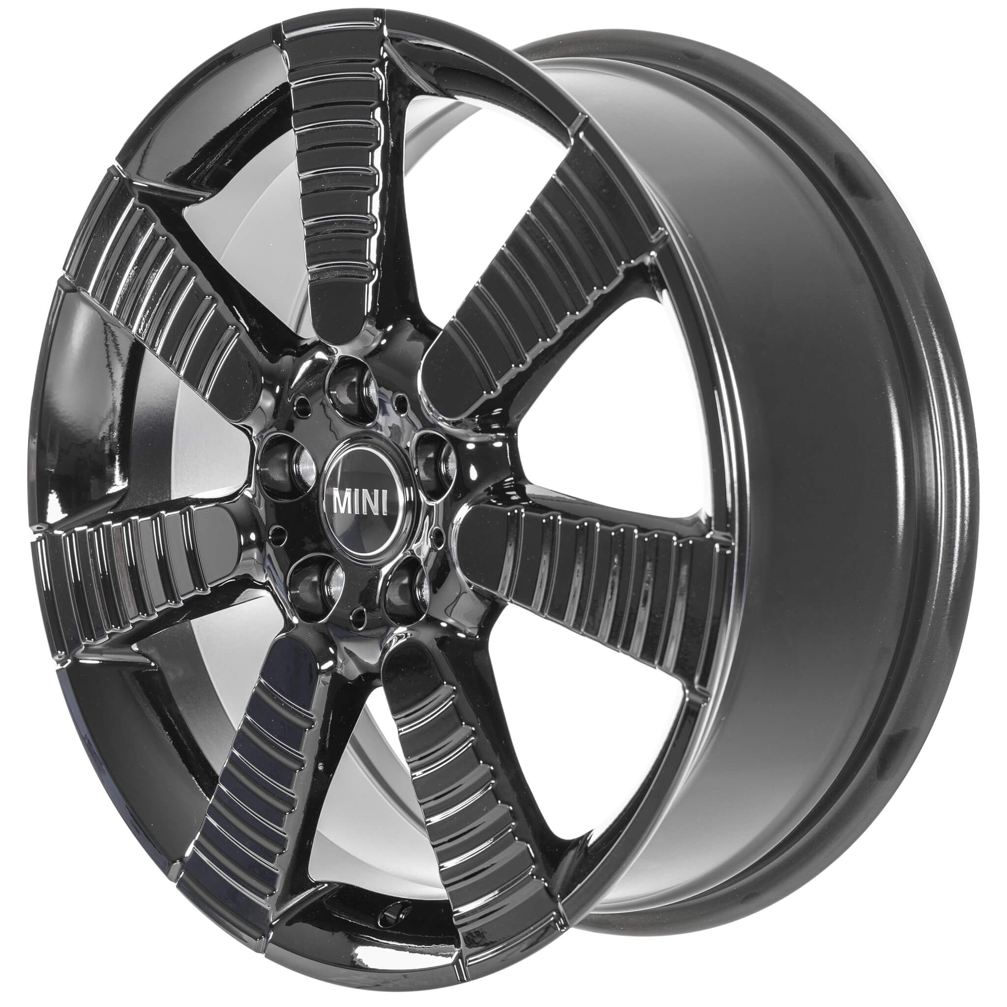 Mini 900 Pulse Spoke Jet Black Alloy Wheel Product Image #2