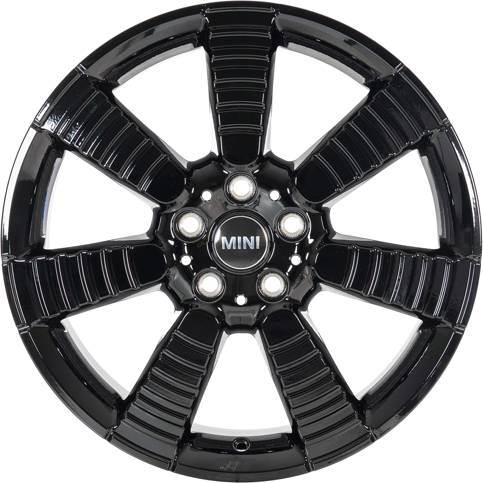 Mini 900 Pulse Spoke Jet Black Alloy Wheel Product Image #1
