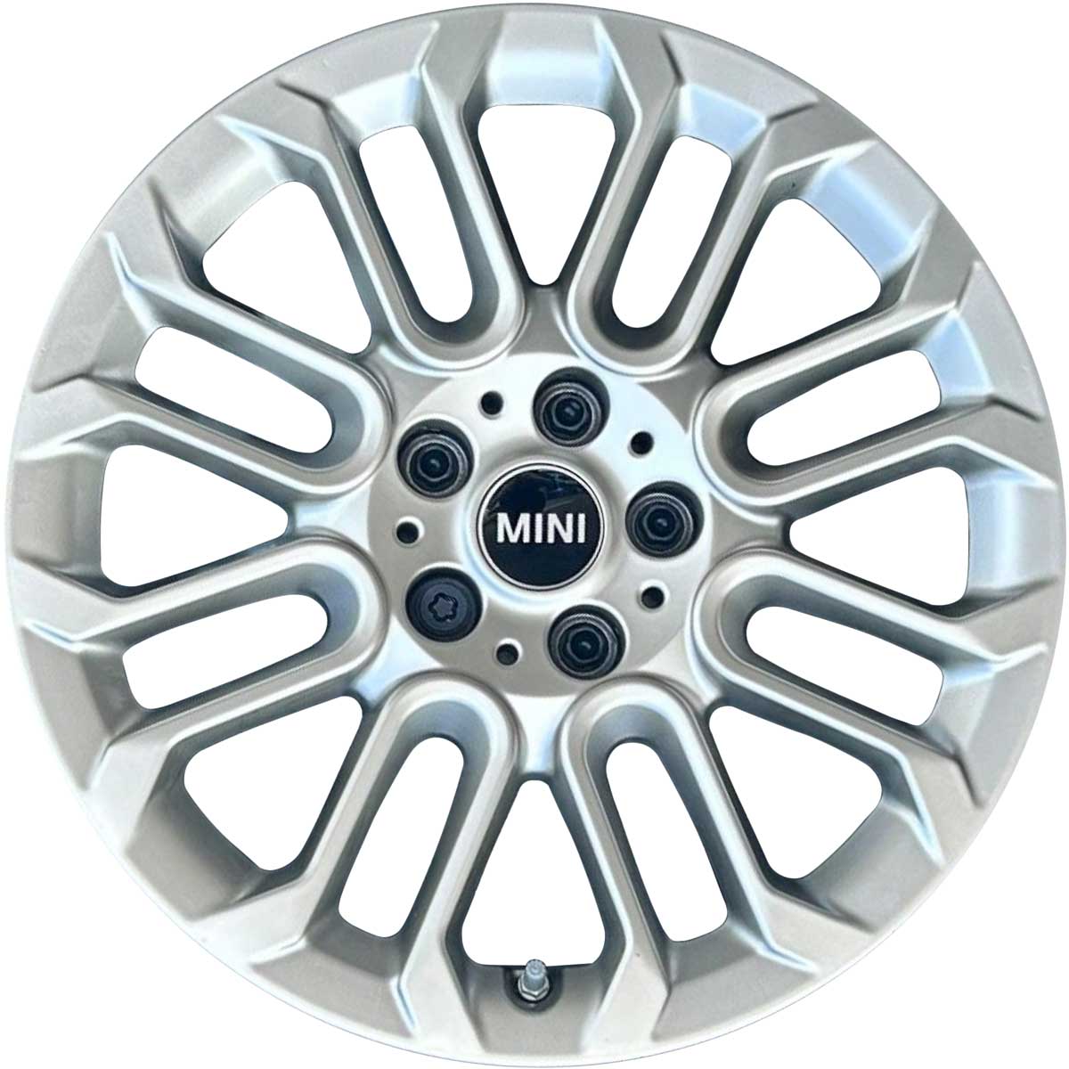 Mini 982 U Spoke Vibrant Silver Alloy Wheel Product Image #1