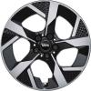 Mini 985 Slide Spoke Jet Black with Bright Turned Wheel Img 1