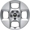Mini 980 4 Square Spoke Refined Silver Wheel Img 1