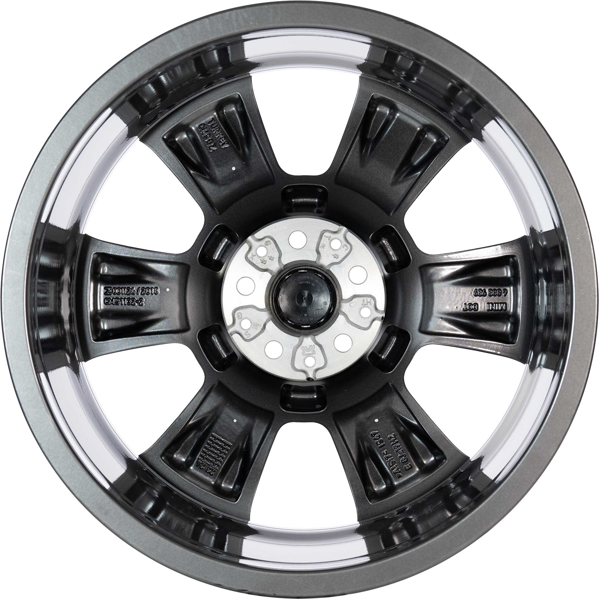 Mini 558 Turstile Spoke Spectre Grey Alloy Wheel Product Image #3